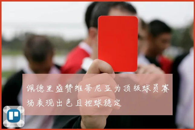 佩德里盛赞维蒂尼亚为顶级球员赛场表现出色且控球稳定